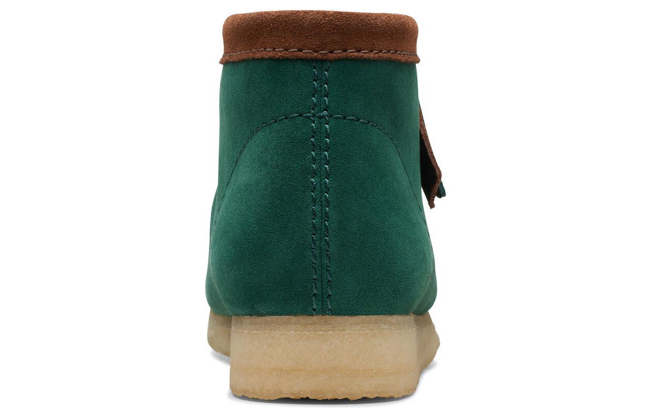 Clarks Wallabee Boots 'Dark Green' 26172249