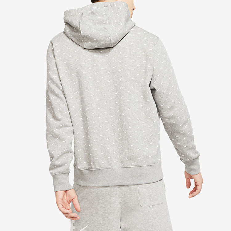 Nike Mini Swoosh Casual Sports Full Print Gray CJ5405-063