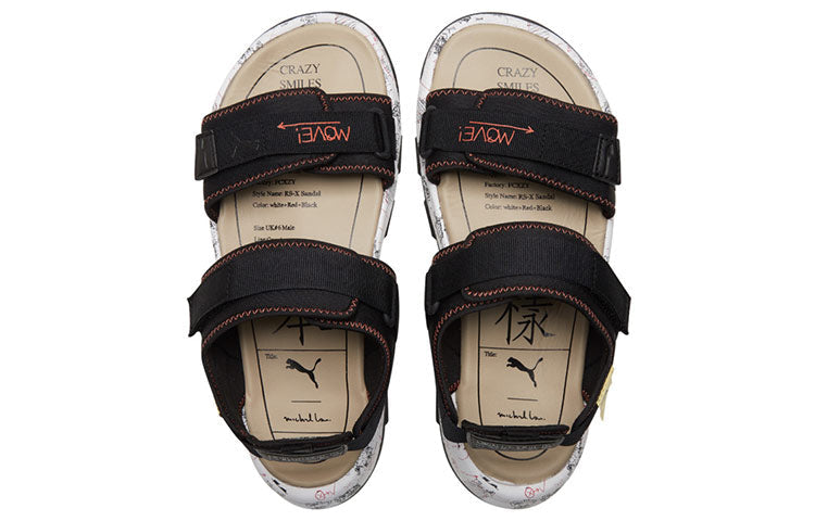 PUMA Michael Lau x RS-Sandal 'Black White' 380517-01