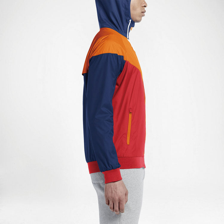 Nike As M Nsw Windrunner Colorblock Jacket 'Red yellow Blue' 727325-671