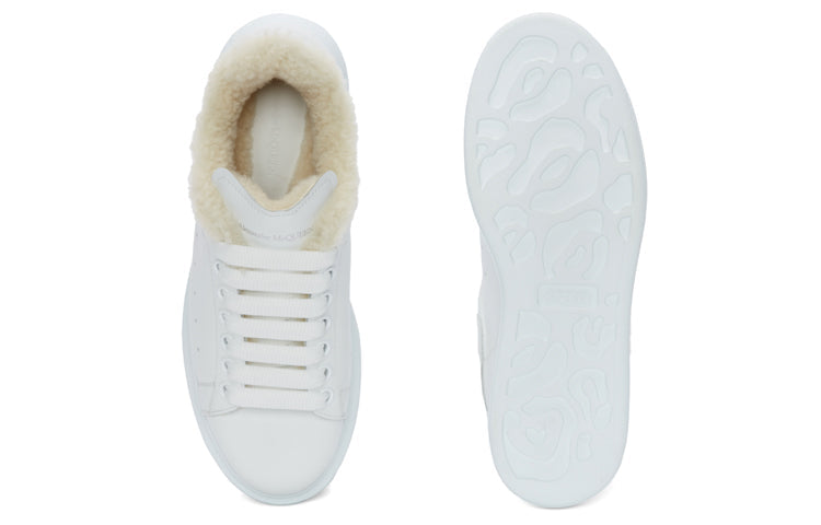 (WMNS) Alexander McQueen Oversized Sneaker 'White' 609650WIAFI9000