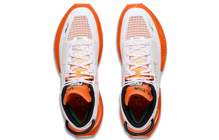 Li-Ning BadFive 3 Ultra Mid 'White Orange' ABFS011-9