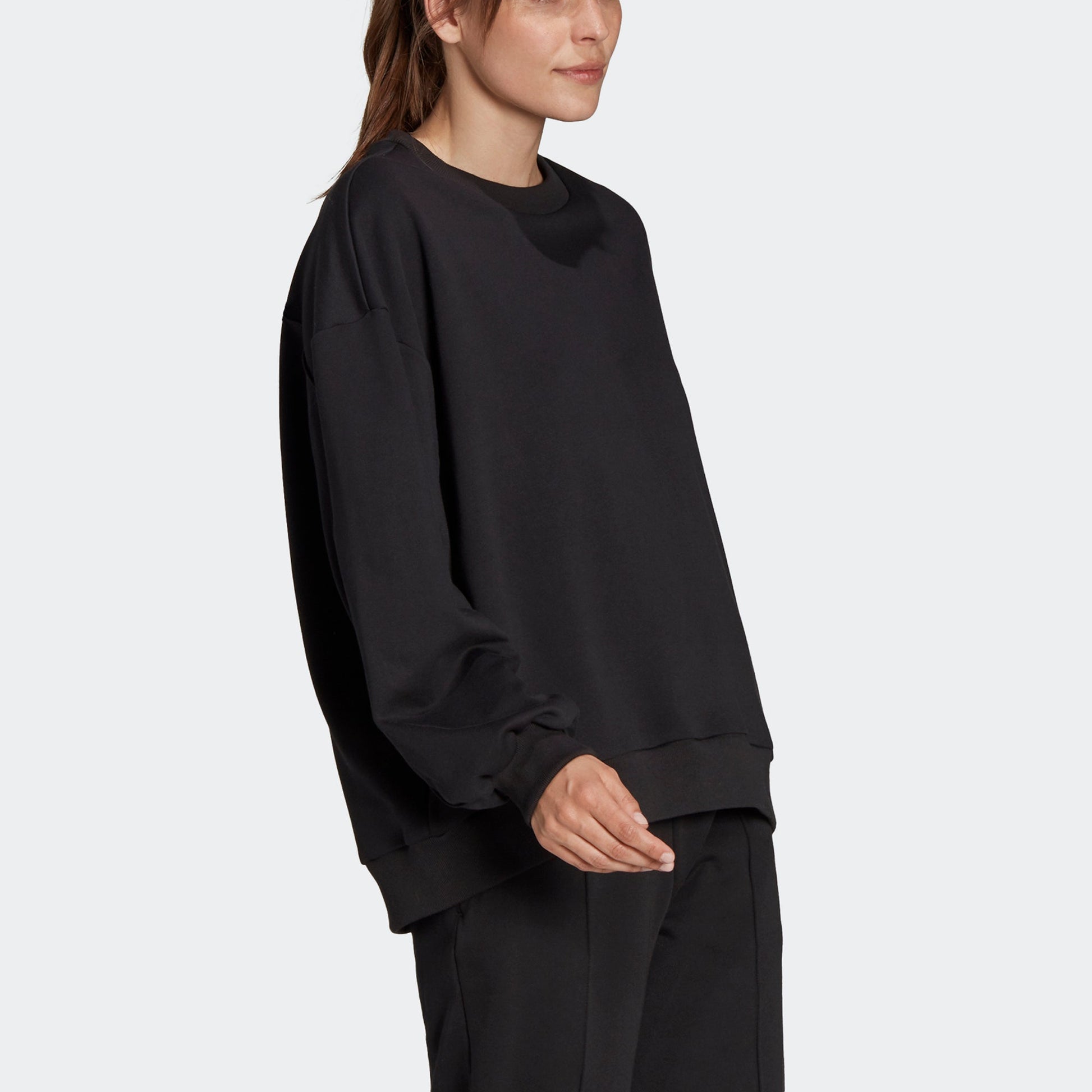 (WMNS) adidas X Karlie Kloss Sweaters 'Black' HA0955
