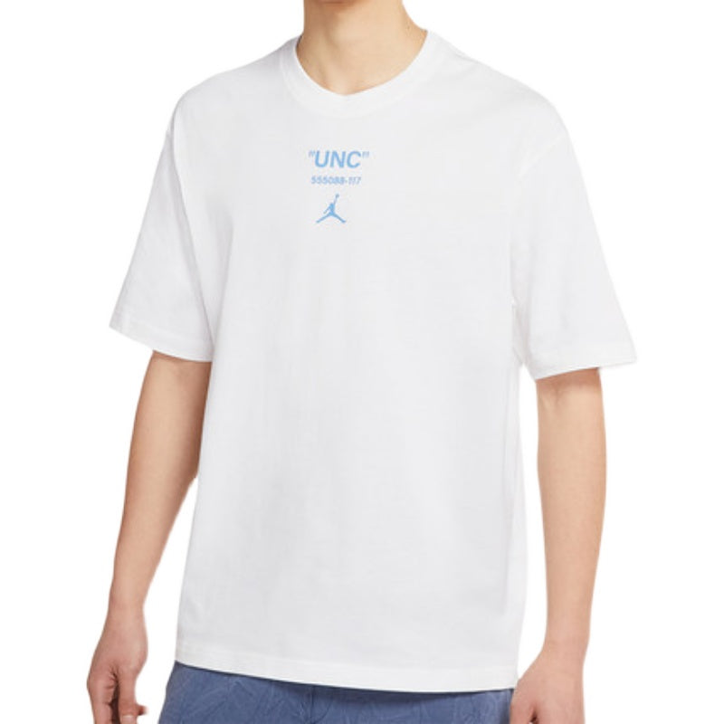 Air Jordan Casual Sports Round Neck Breathable Short Sleeve White DM3545-100