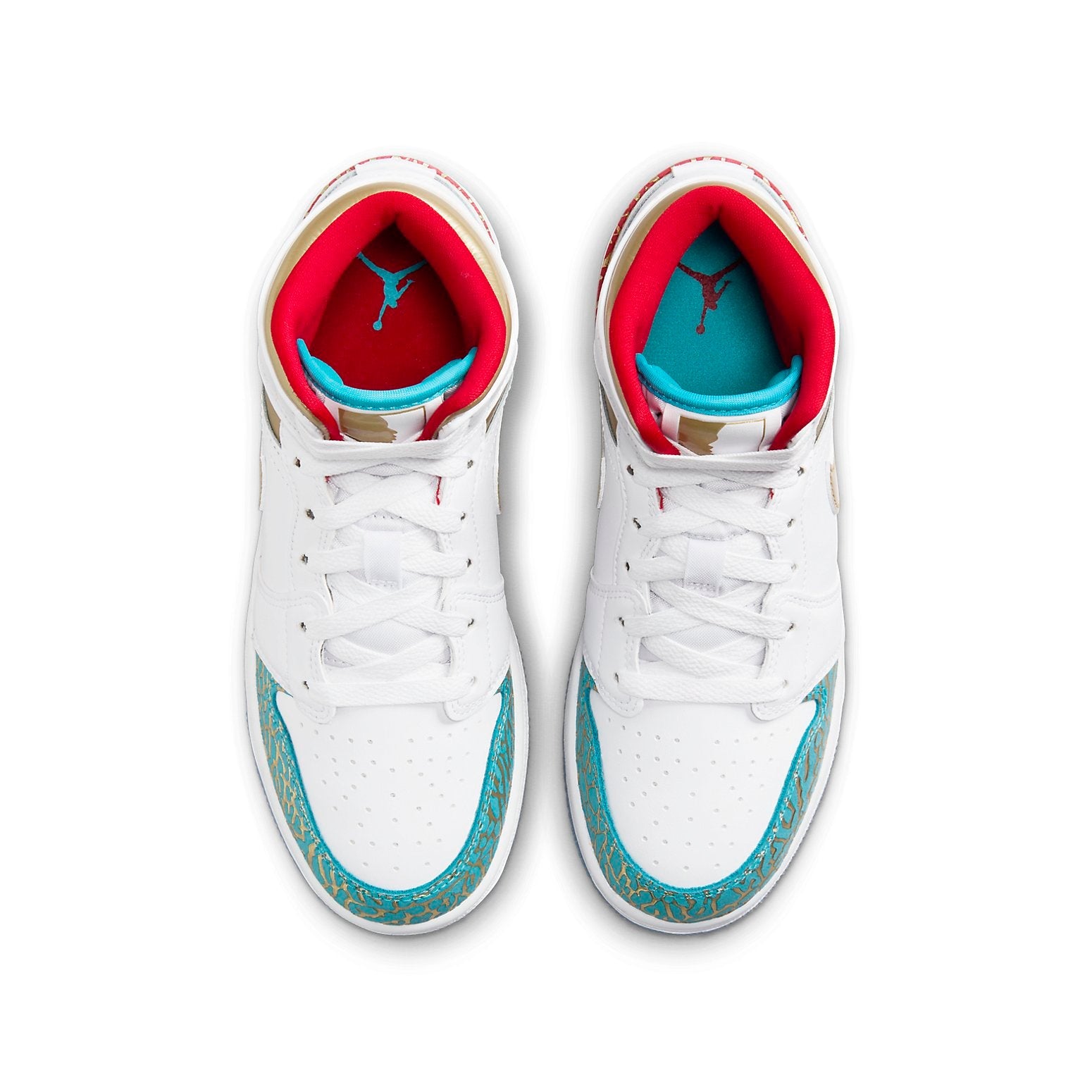 (GS) Air Jordan 1 Mid 'UNC to Chicago' FB2212-100