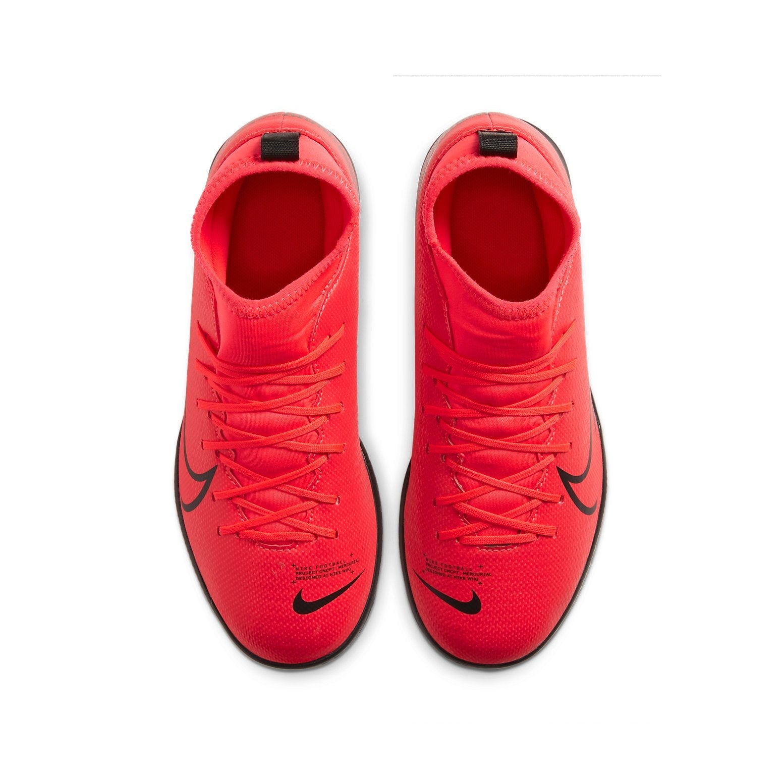 (GS) Nike JR Mercurial Superfly 7 Club IC 'Red Black' AT8153-606