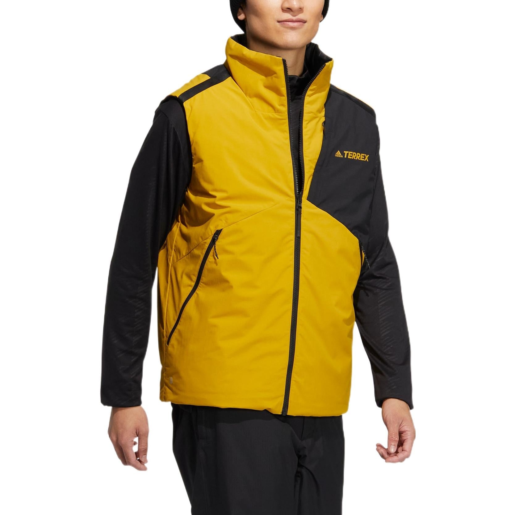 adidas Terrex Reversible Down Vest 'Yellow Black' HN2022
