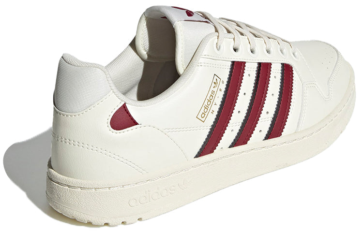 adidas originals NY 90 Shoes Beige/Red H04429