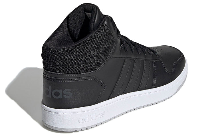 adidas Hoops 2.0 Mid 'Black Grey' EE7379