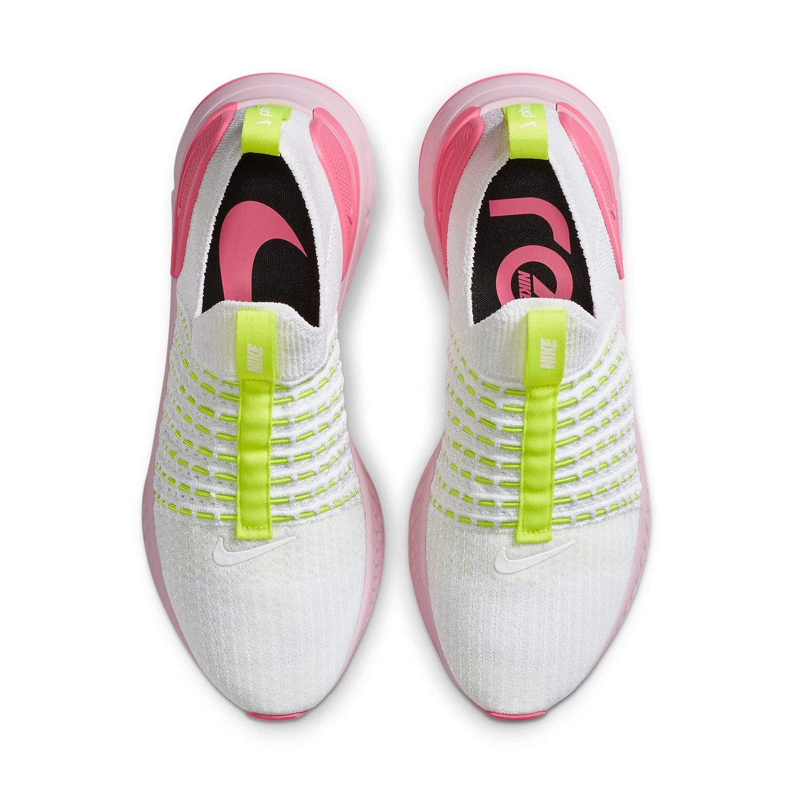 (WMNS) Nike React Phantom Run Flyknit 2 'White Volt Pink Glow' CZ7991-100