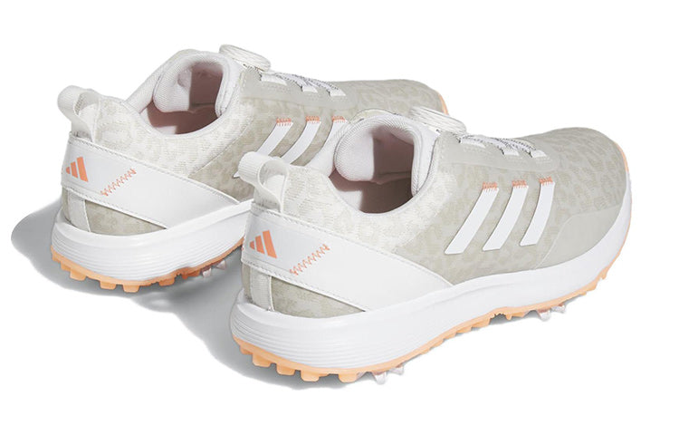 (WMNS) adidas S2G Boa Spiked Golf Shoes 'Cloud White Coral Fusion' GV9434