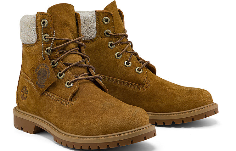 (WMNS) Timberland Heritage EK+ 6 Inch Waterproof Boot 'Dark Wheat Nubuck' A2H3EW