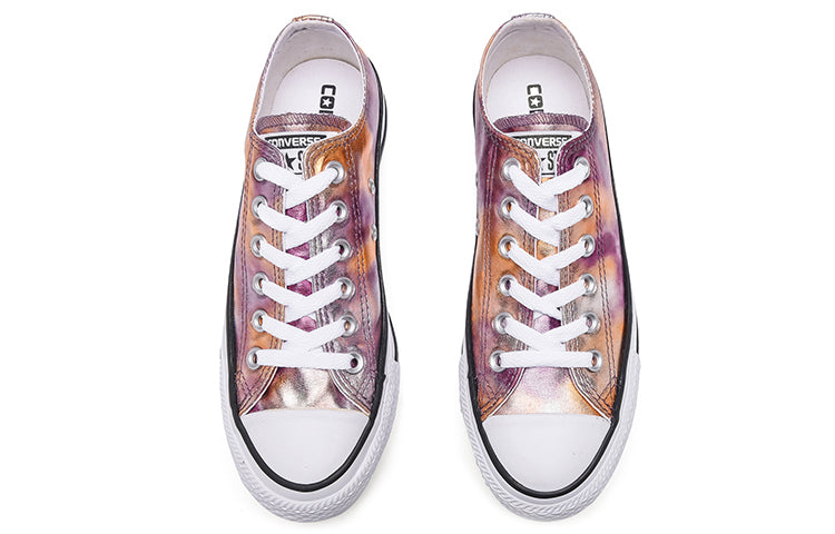 Converse Chuck Taylor All Star Ox Purple/Orange/Silver 157654C