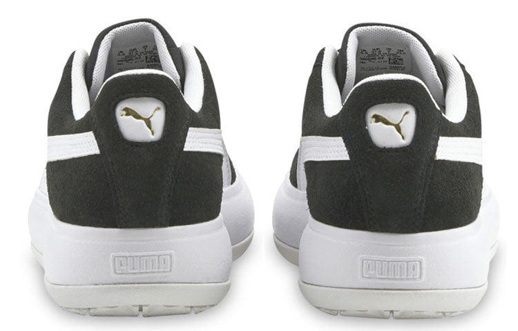 (WMNS) PUMA Suede Mayu 'Black White' 380686-02