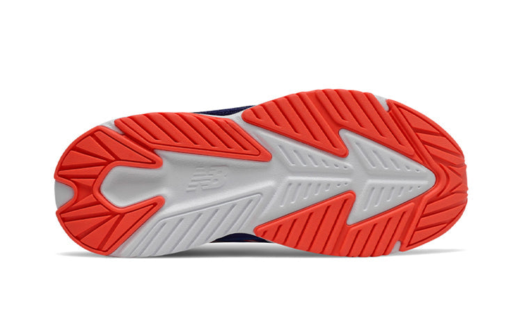 New Balance Kids' Hook and Loop Rave Run Blue PTRAVLM1