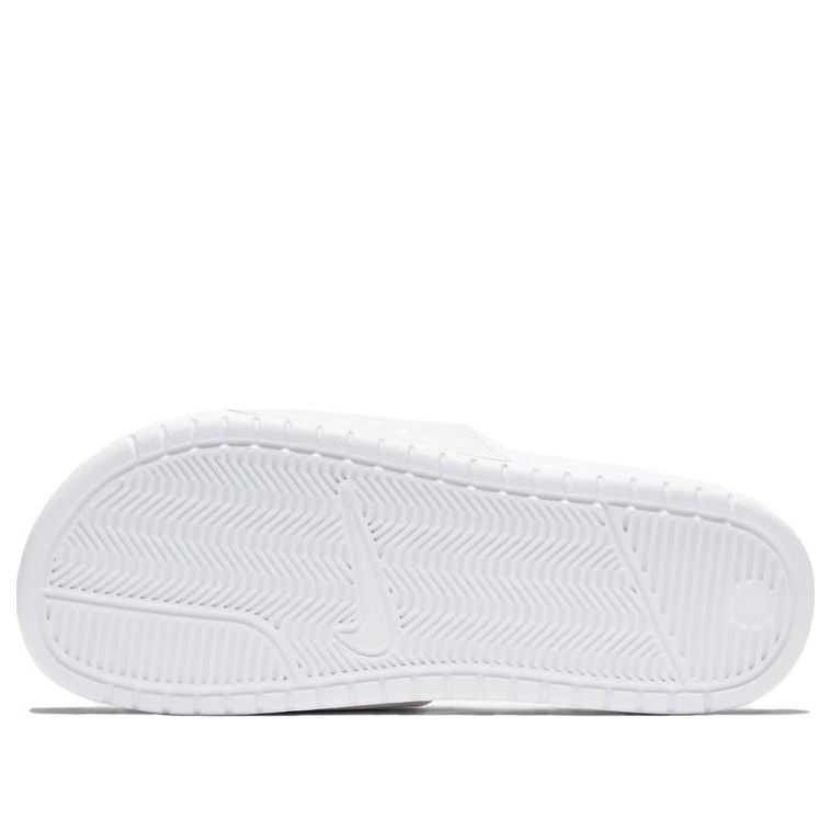 (WMNS) Nike Benassi JDI 'White Silver' 343881-102