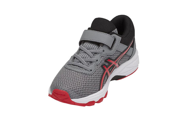 (GS) ASICS GT-1000 6 K 'Grey Red' C741N-1123