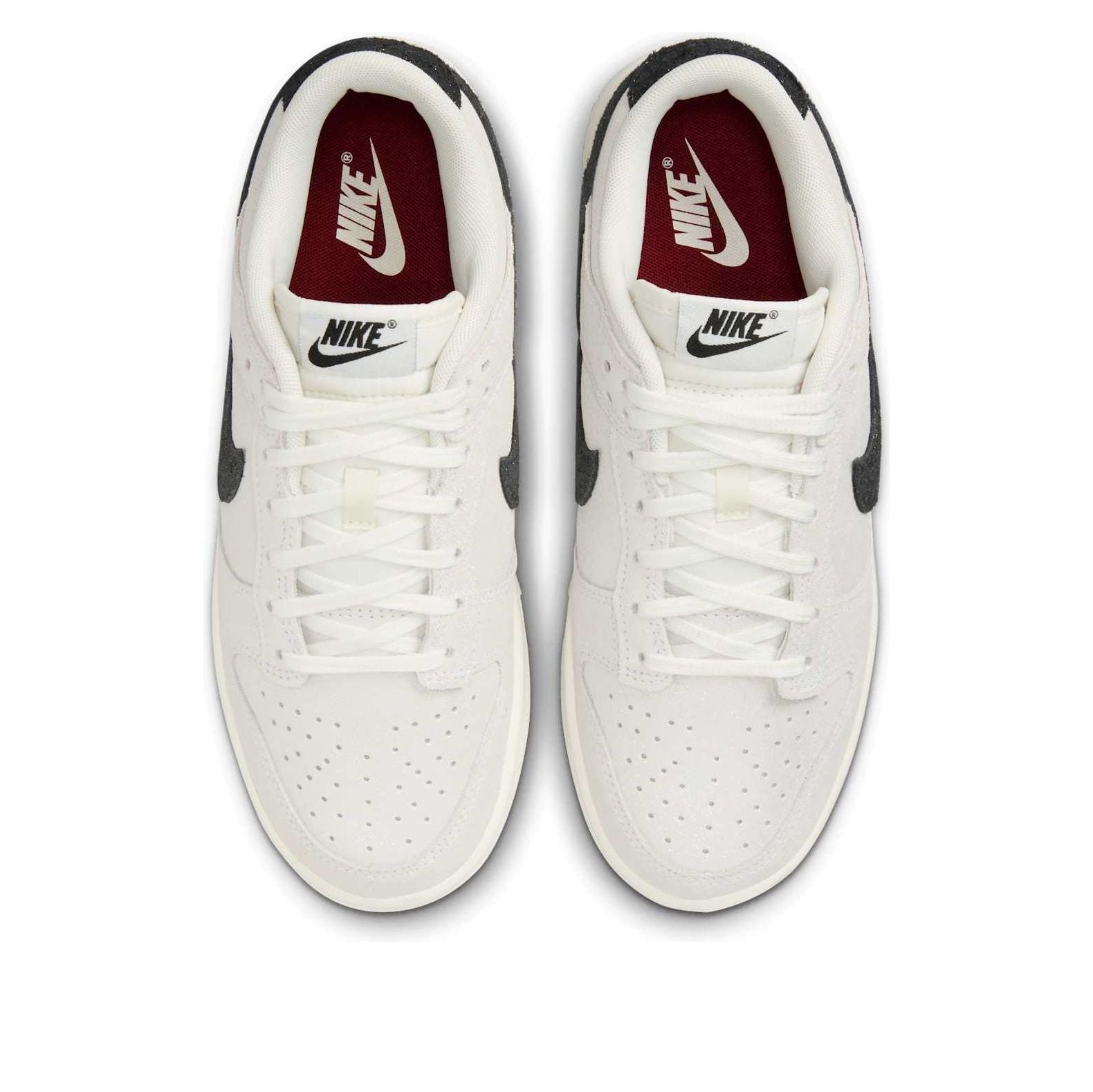 (WMNS) Nike Dunk Low SE 'White Black Team Red' HQ3502-100