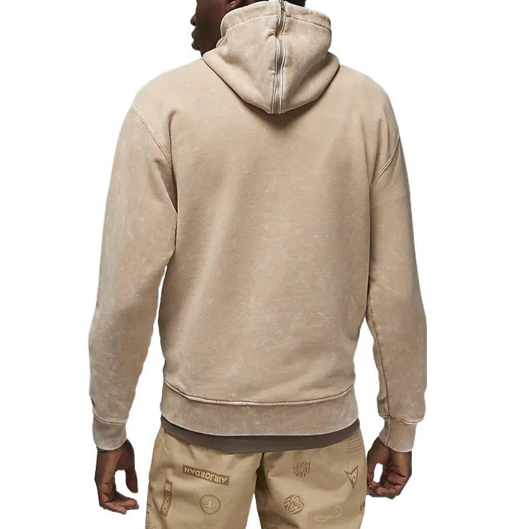Air Jordan Flight Heritage Fleece Sweatshirt Hoodie 'Beige' DV7561-277