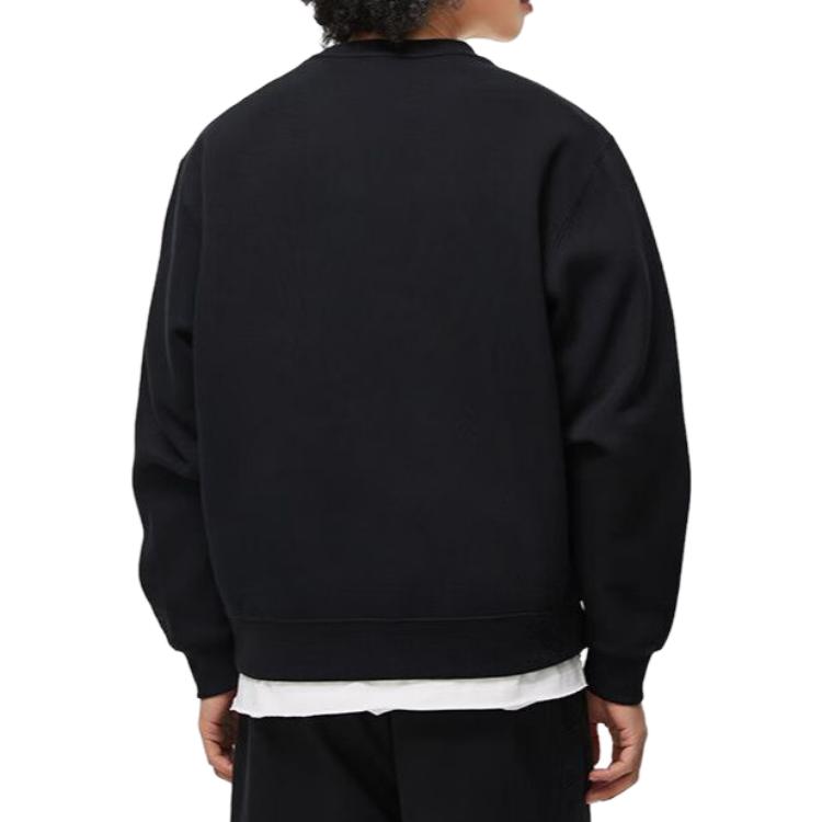 Li-Ning Logo Print Classic Pullover 'Black' AWDT063-2