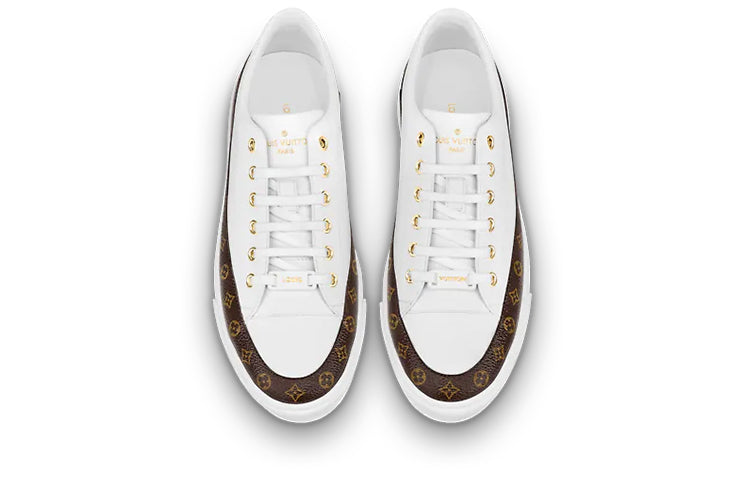 (WMNS) LOUIS VUITTON Stellar Sneakers 'White with Monogram Deco' 1A8NDV