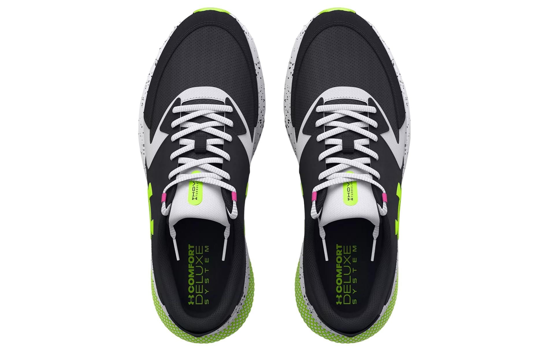 Under Armour HOVR Turbulence 'Black Lime Surge' 3026137-003