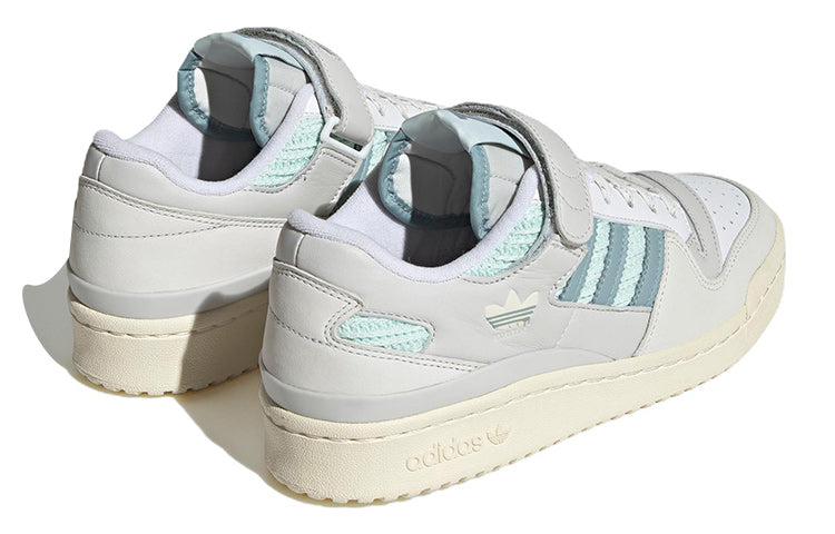 (WMNS) adidas Originals Forum Low 'Light Gray White Blue' IE1826