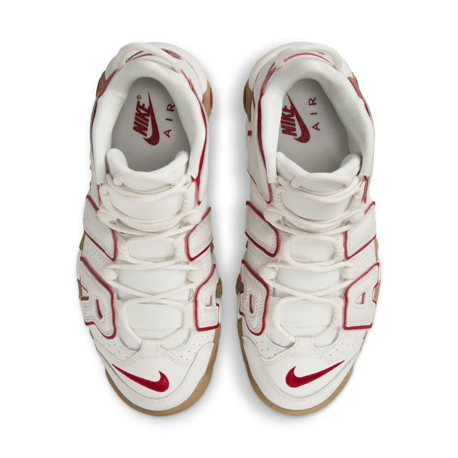 (WMNS) Nike Air More Uptempo 'Phantom Gym Red Gum' DV1137-002