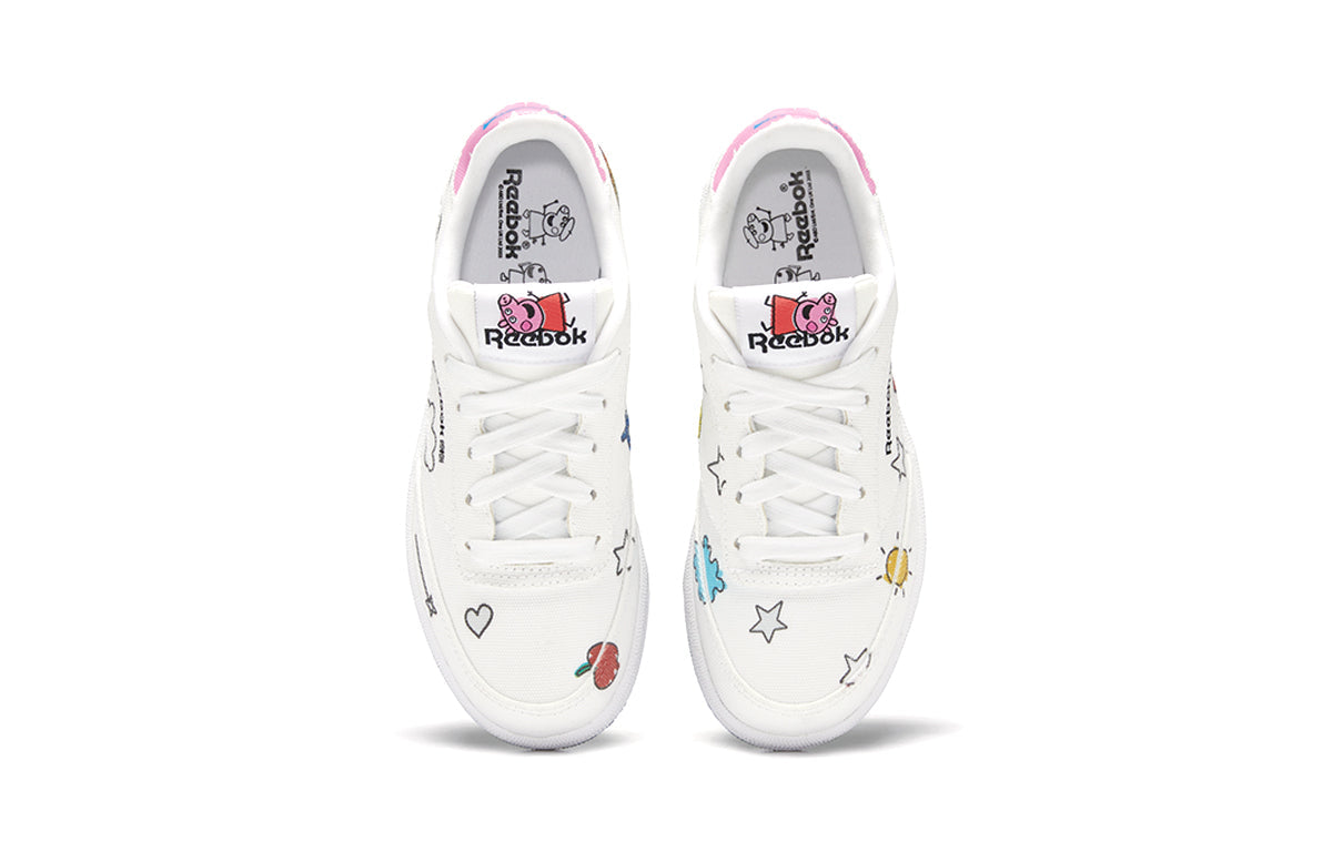 (PS) Reebok Peppa Pig x Club C Slip-On 4 J 'Play Dreamy' H05204