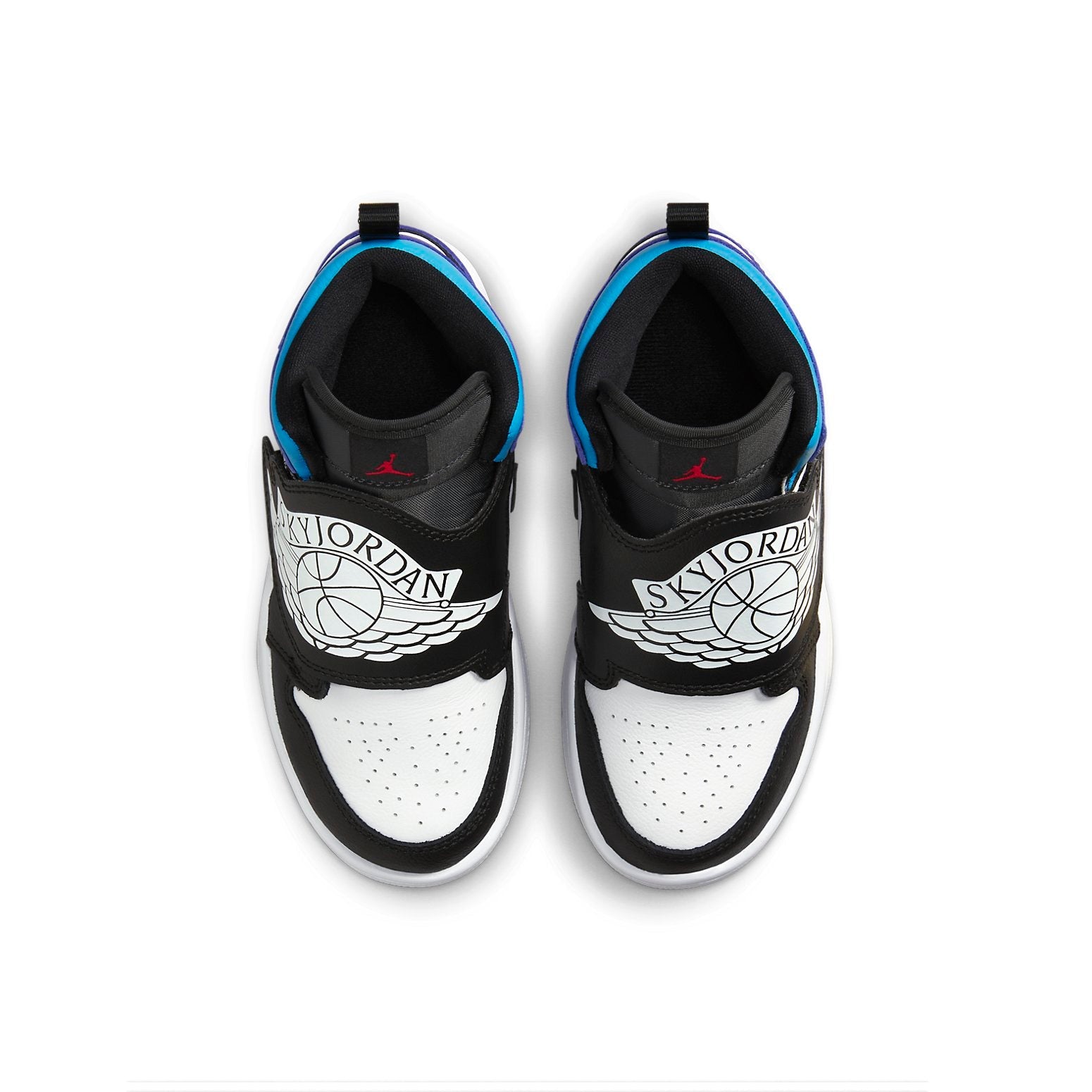 (PS) Air Jordan Sky Jordan 1 'White Black Bright Concord' BQ7197-154