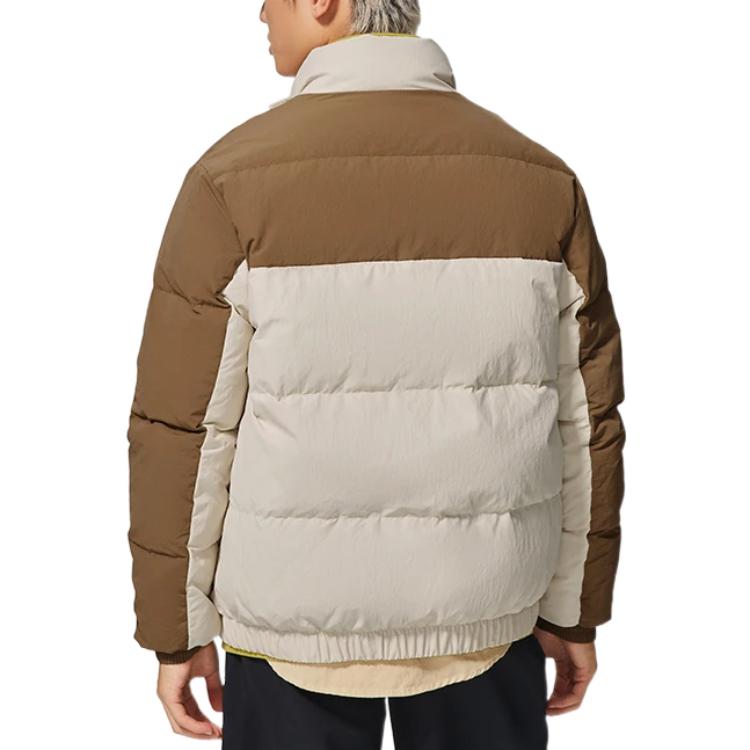 Li-Ning Logo Down Jacket 'Beige Brown' AYMS061-6