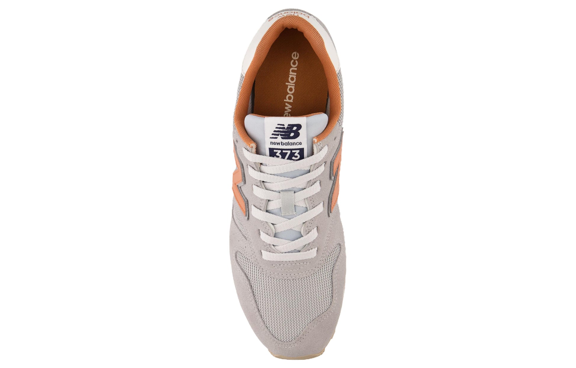 New Balance 373 v2 'Light Grey Orange Suede' ML373OB2