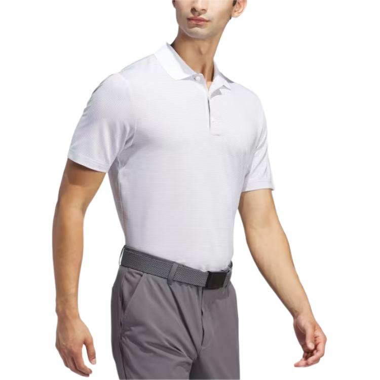adidas Ottoman Polo Shirt Asia Sizing 'White' IU4365