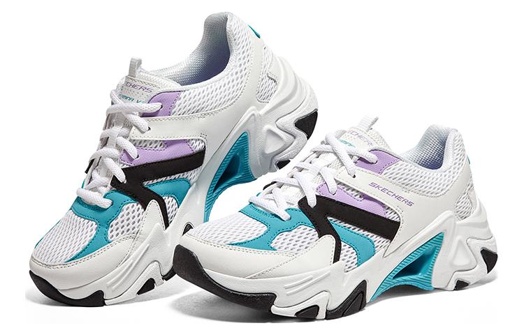 (WMNS) Skechers Stamina V3 'White Teal' 896207-WMLT