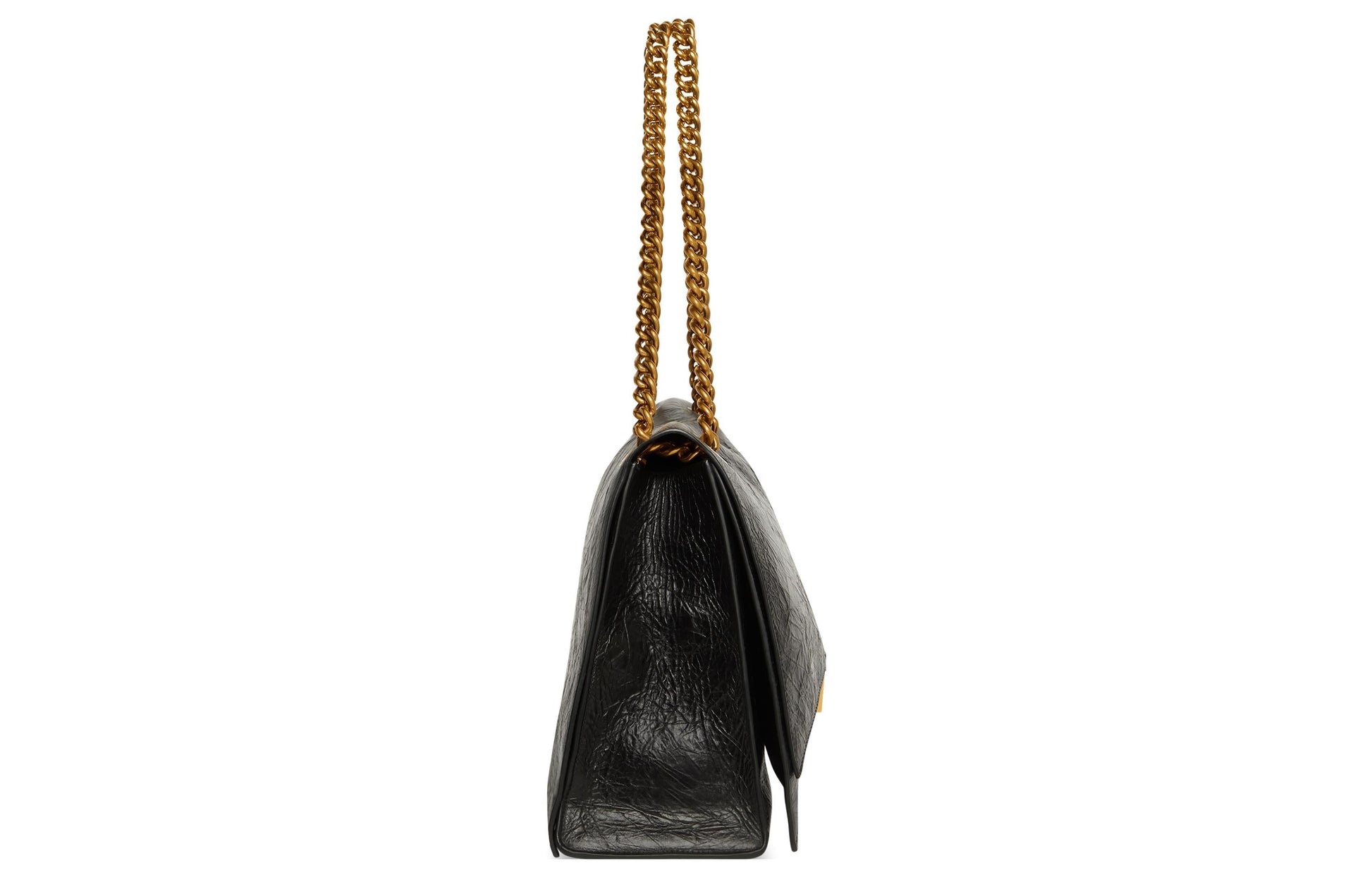 (WMNS) Balenciaga Crush Large Chain Bag 'Black' 716332210IT1000