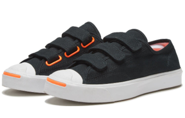 Converse Jack Purcell Low Easy-On 'Black Total Orange' 168136C
