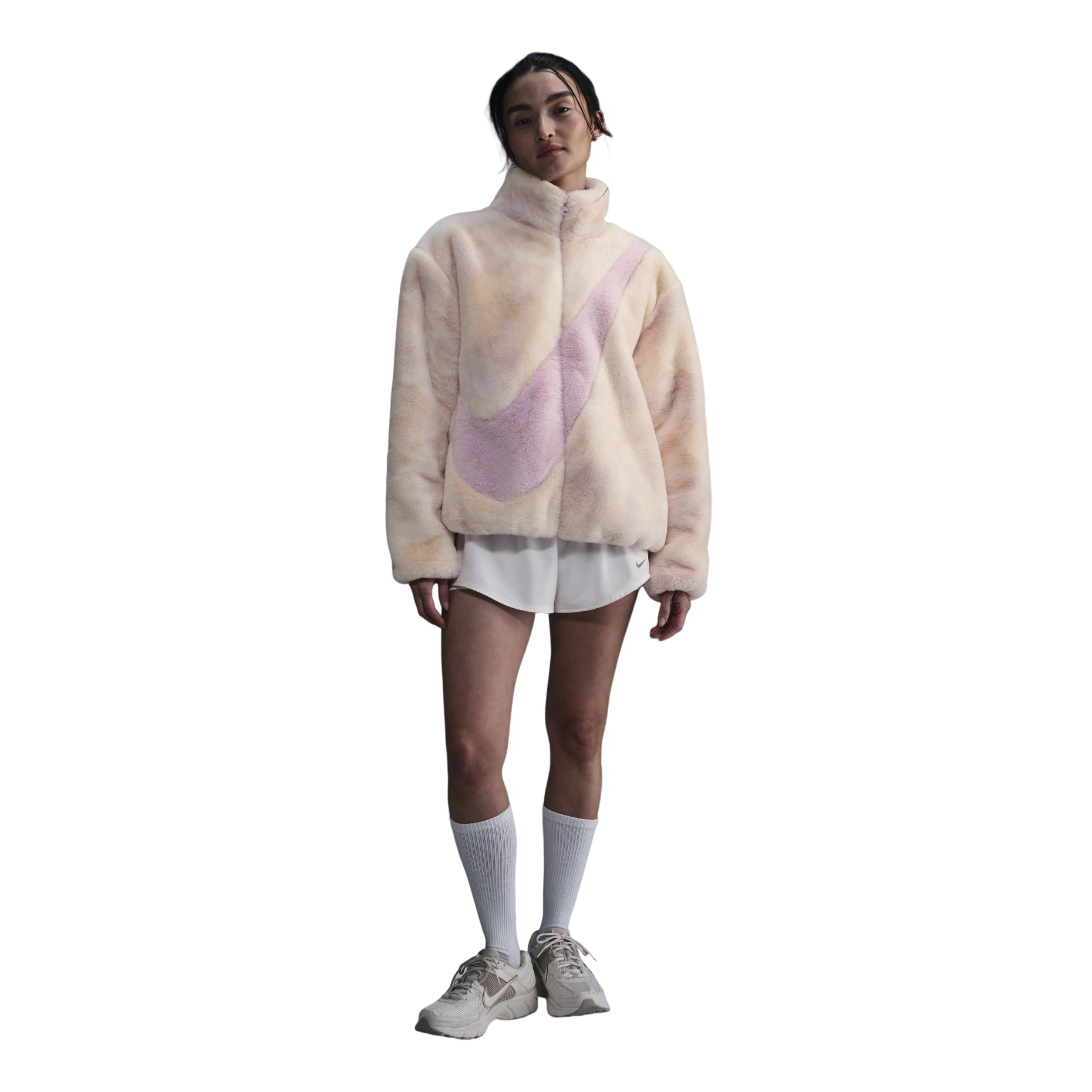 (WMNS) Nike Big Swoosh Jacket 'Pink' HQ4871-663