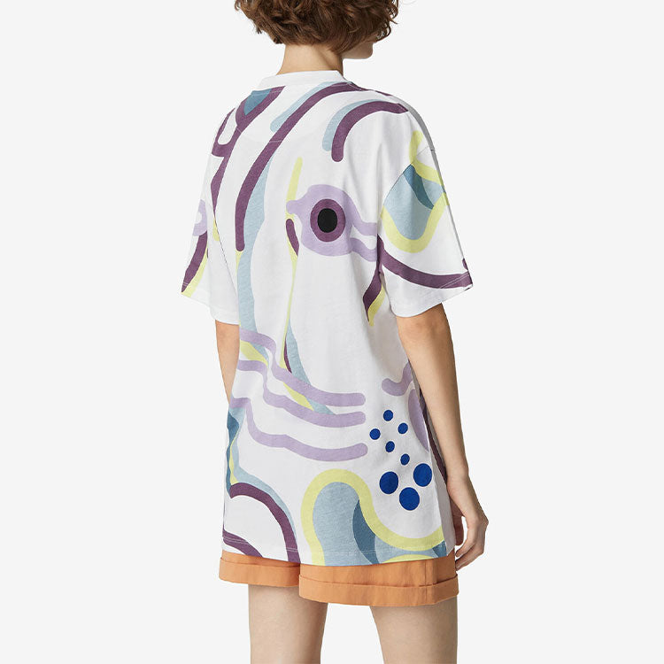 KENZO SS21 K-Tiger Large Short Sleeve White Purple FB52TS9954SA-01B