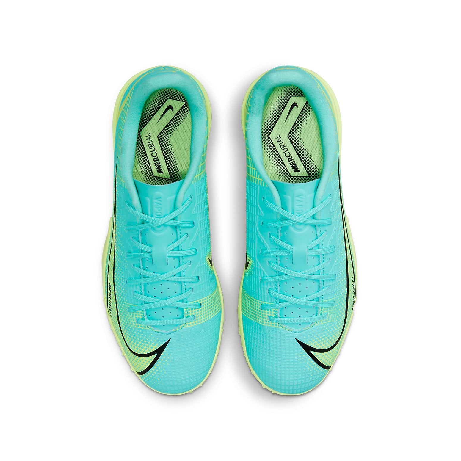 (GS) Nike Mercurial Vapor 14 Academy TF Turf 'Green Yellow White' CV0822-403
