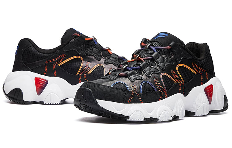 FILA Jagger Retro Running Shoes Black/Orange F12M031402FBO