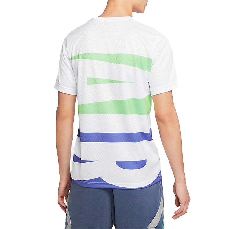 Men's Air Jordan WINGS Sports Tops T-Shirt White CK5633-100