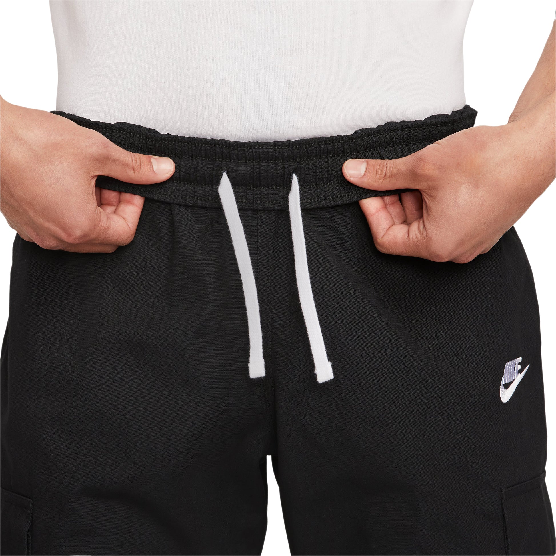 Nike Club Woven Cargo Pants Asia Sizing 'Black' DX0614-010