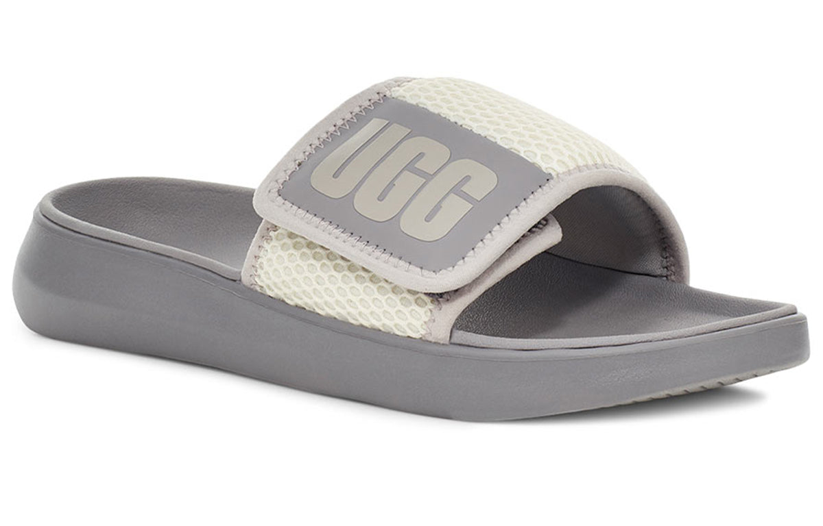 (WMNS) UGG LA Light Slide Gray Purple Slippers 1107911-SAFT