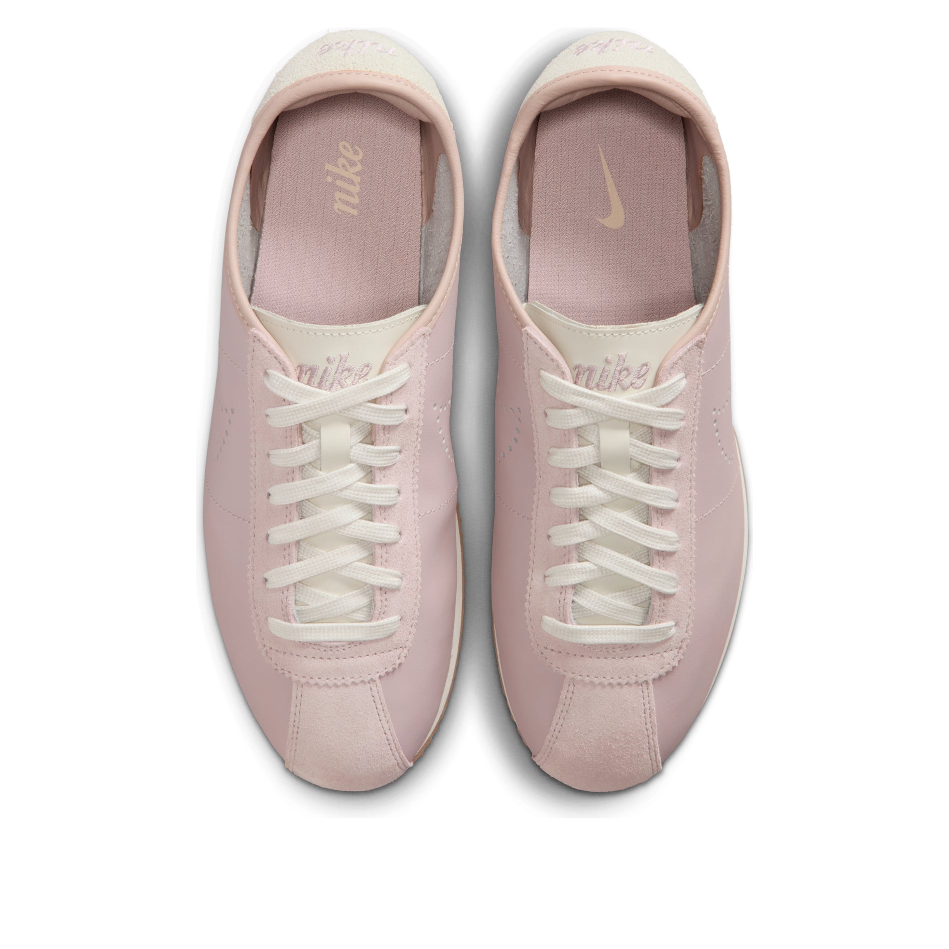 (WMNS) Nike Cortez Leather 'Particle Rose Perforated Swoosh' HQ1841-602