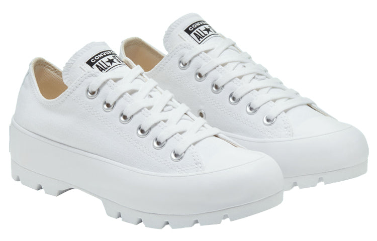 (WMNS) Converse Chuck Taylor All Star Lugged Low 'Triple White' 567680C