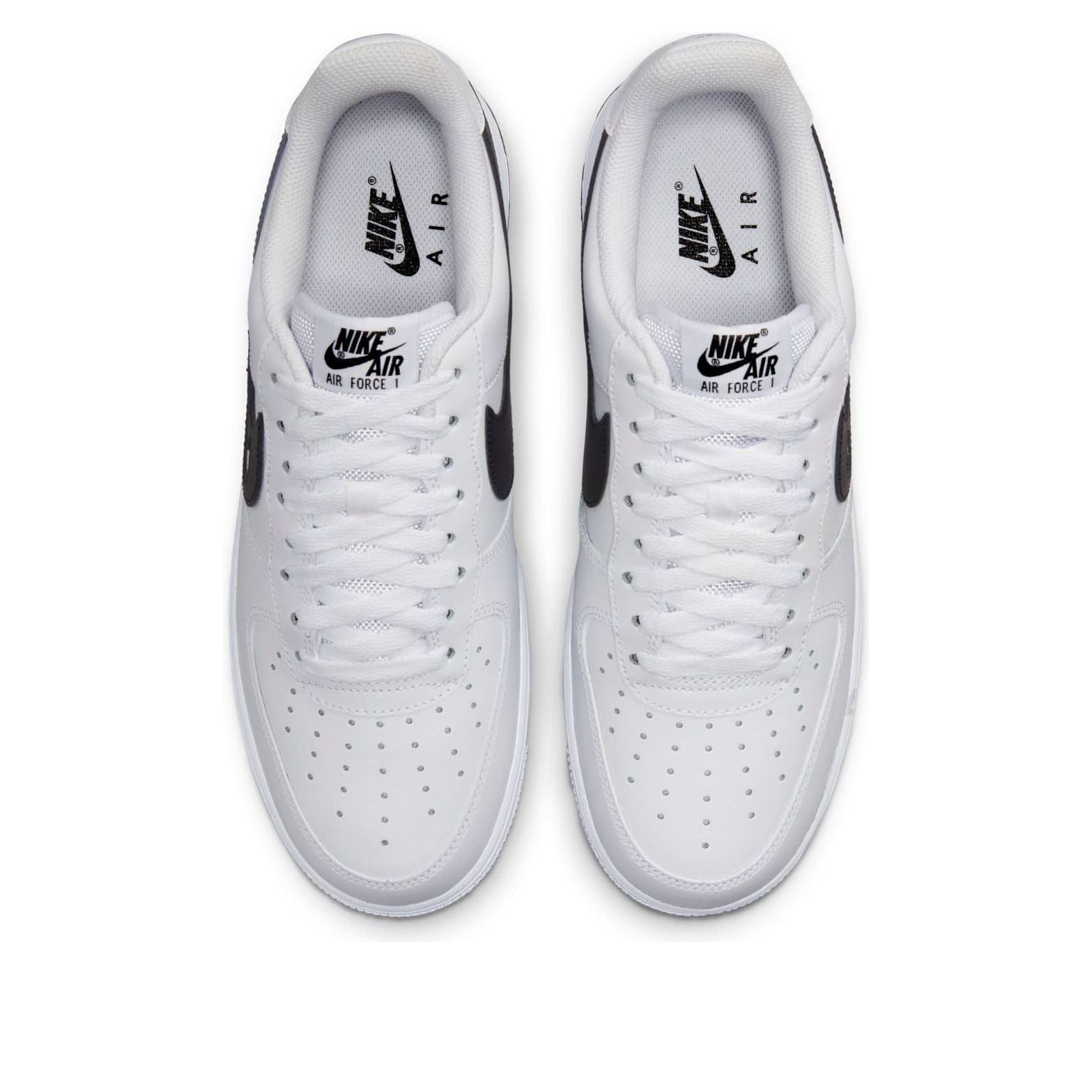 Nike Air Force 1 '07 'Cut Out Swoosh - White Black' DR0143-101