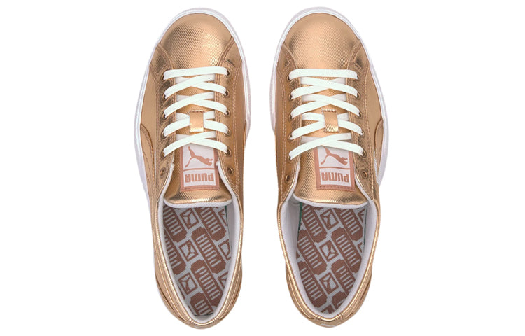 (WMNS) PUMA Love Trainers Metallic Rose Gold 372248-01