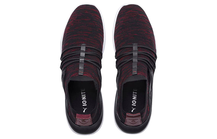 (WMNS) PUMA Ferrari Evo Cat Lace Lifestyle Low Running Shoes Red/Black/White 306119-05