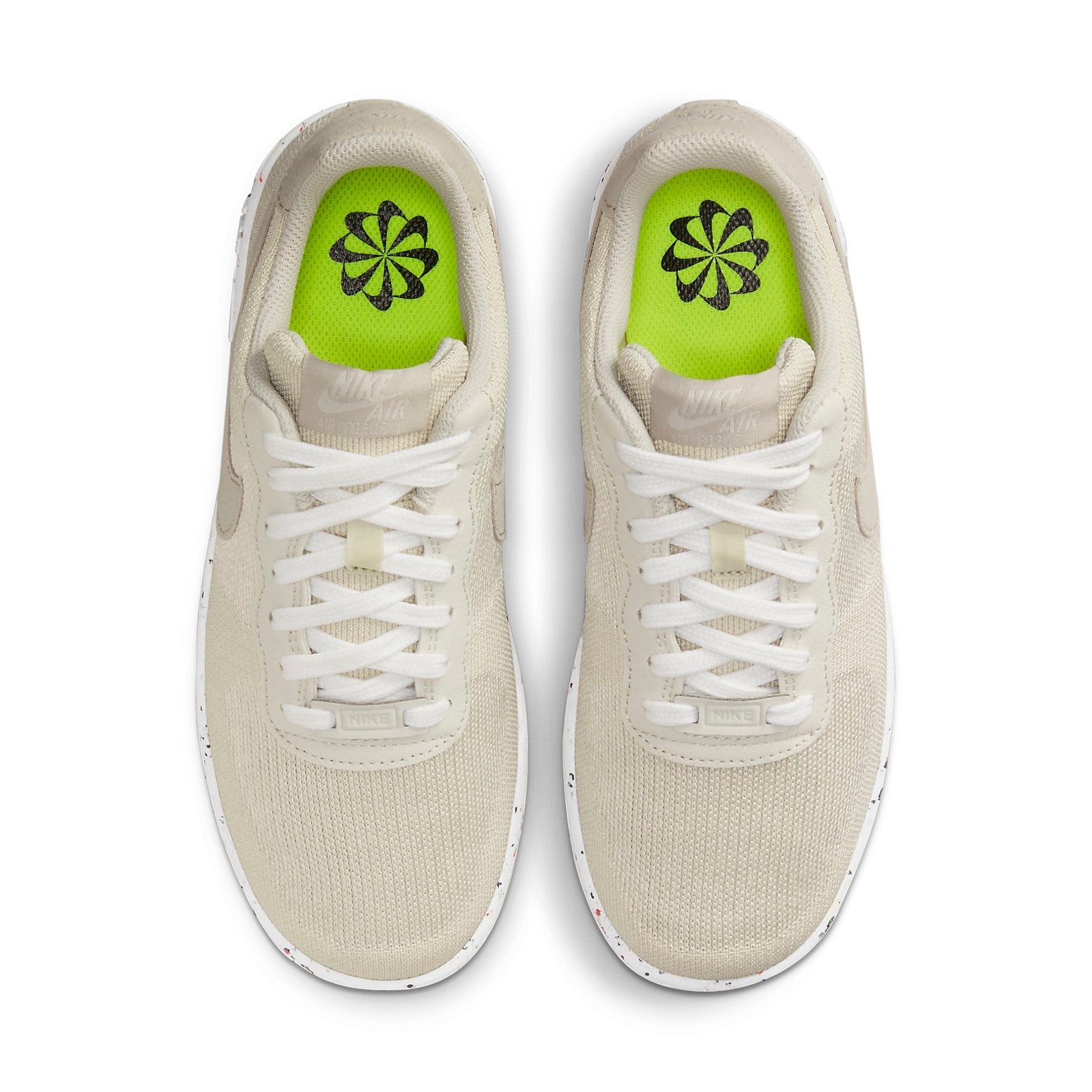 (WMNS) Nike Air Force 1 Crater Flyknit 'Light Cream' DC7273-200