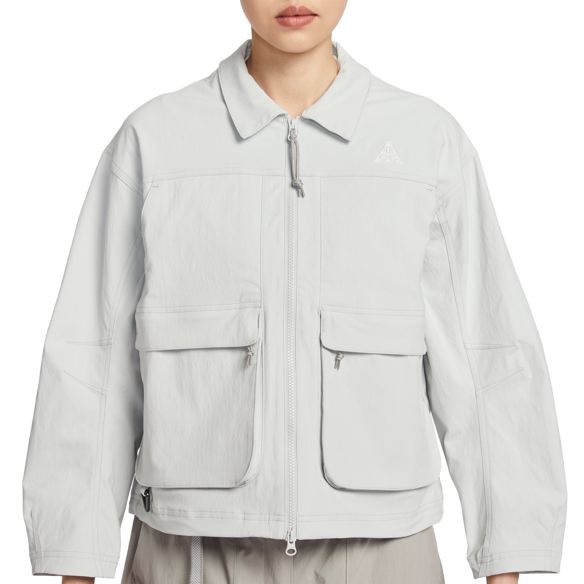 (WMNS) Nike ACG Smith Summit UV Protection Jacket 'Photon Gray Fog Gray' HV0584-025